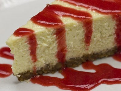 Cheesecake με βύσσινο και φράουλα, όνειρο!