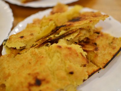 Socca ή Farinata: Πανεύκολο ψωμί χωρίς γλουτένη από ρεβιθάλευρο