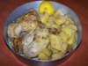 Κοτόπουλο με πατάτες στο φούρνο 